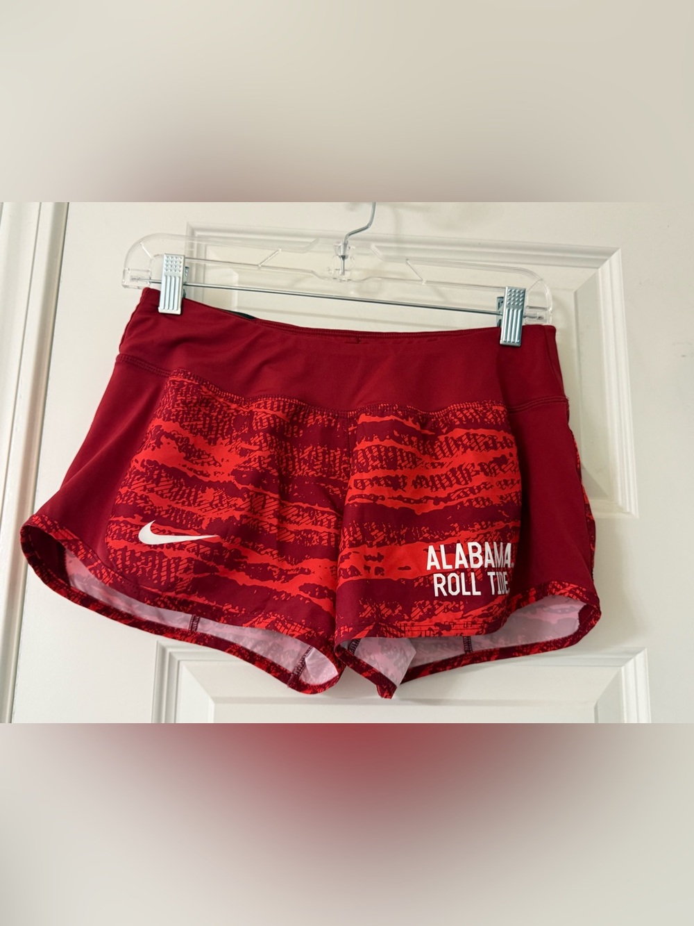 Nike Alabama Crimson Tide Dri-FIT Running Shorts Size Small Roll Tide